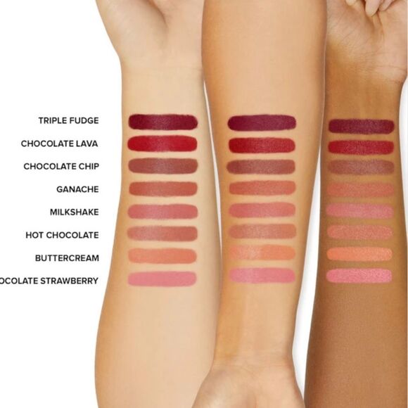 TOO FACED Cocoa Bold Cream Lipstick COLOR: Chocolate Chip - mocha nude - Picture 2 of 7